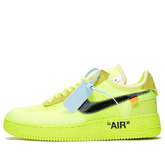 Nike Air Force Low x Off White 'Volt'
