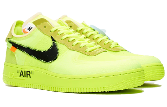 Nike Air Force Low x Off White 'Volt'