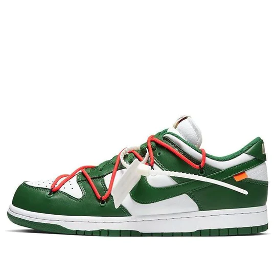 Nike Dunk Low x Off White 'Pine Green'